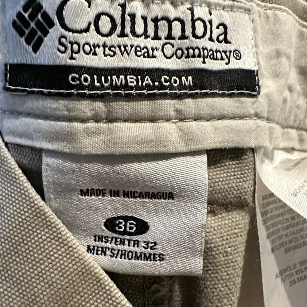 Columbia Sportswear Men’s Tan Pants Size 36